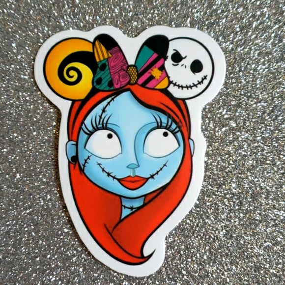 Disney Other - Nightmare Before Christmas Sticker waterproof Sally